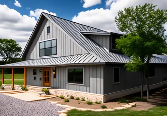 ranch house siding colors