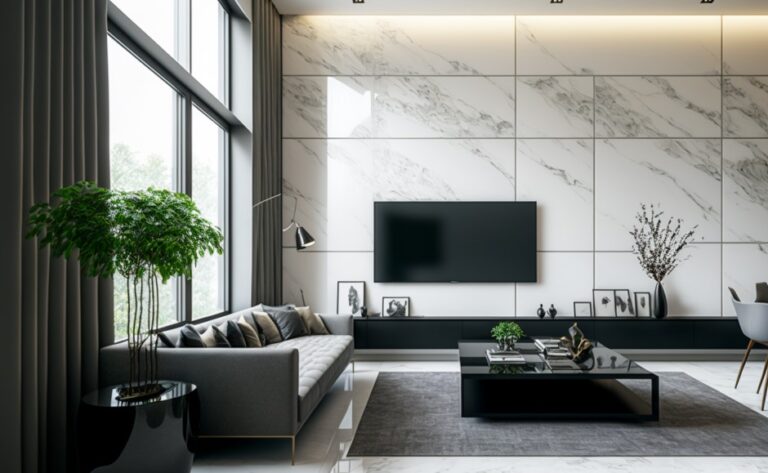 14 Tile Designs for Your Living Room Wall