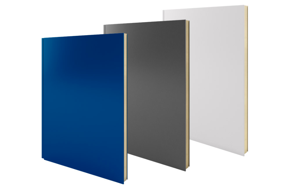 Norbec insulated metal panels combine foam core with durable metal skin.